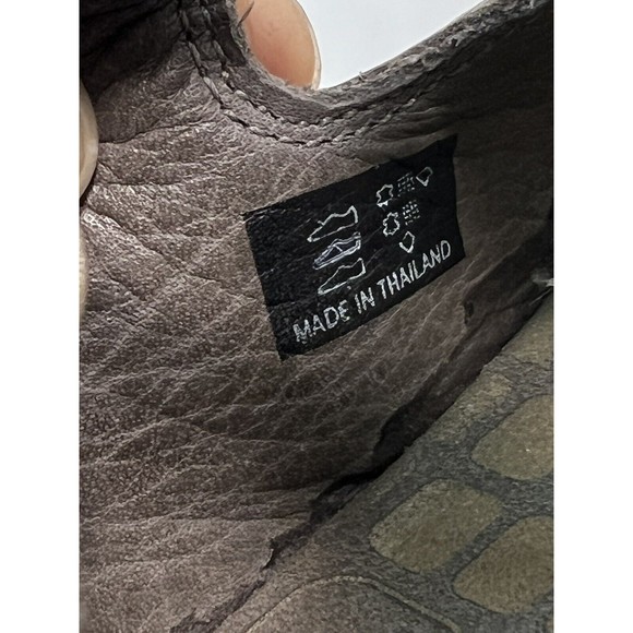 Ecco Jab Toggle Leather Metallic Slingback Sandals Sz 6 / 36  Woman’s Outdoor‎ - Picture 9 of 9